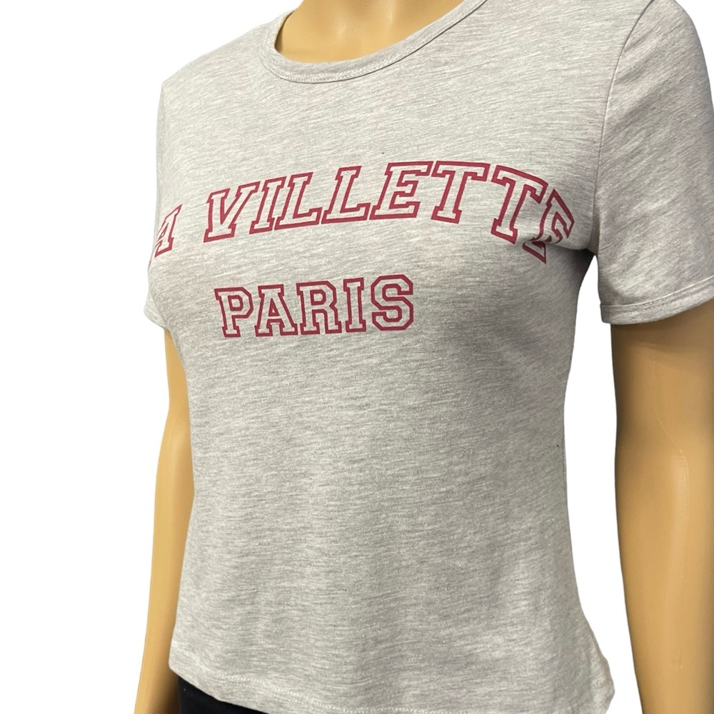 H&M Fitted T-shirt in soft cotton jersey with a printed design at front - Picture 6 of 10